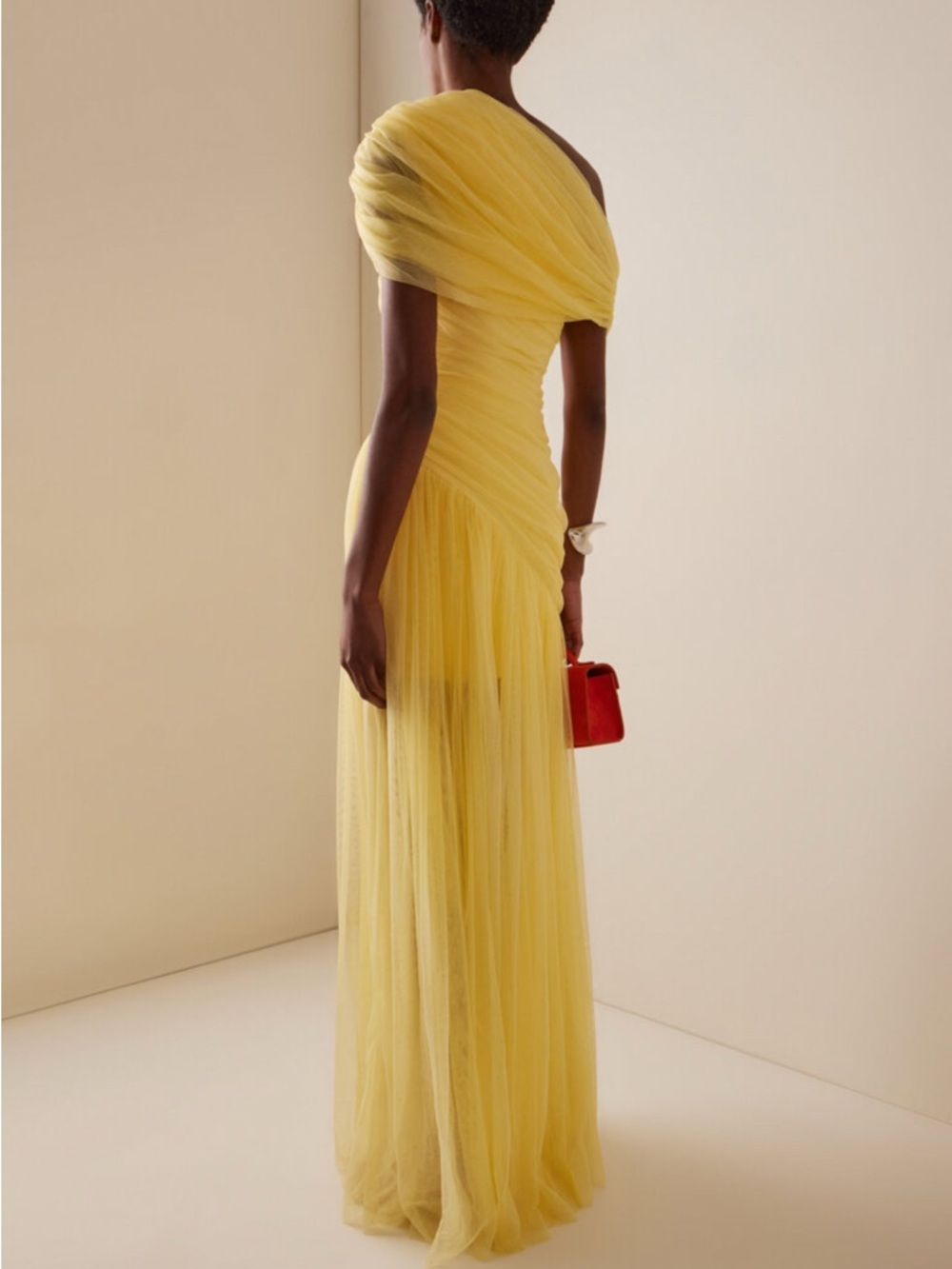 De La Vali Himalia Tulle Maxi Dress - Picture 3 of 6